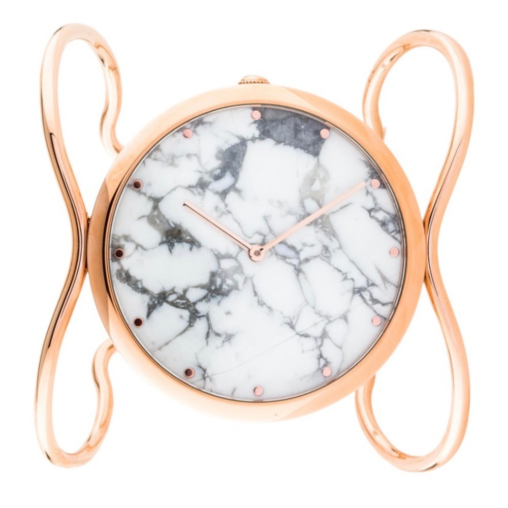 SOLD ⚠️ OPENING CEREMONY X FOSSIL rose gold bangle watch
